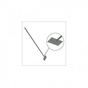 Ледоруб-скребок для удаления обледенений металл, 10х20 см, ручка 113см