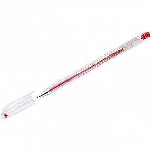 Ручка гелевая CROWN 0,5 мм красная