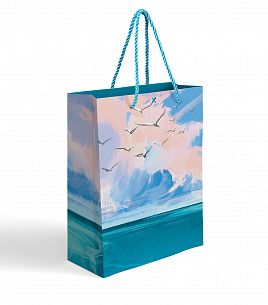 Пакет подарочный малый LOREX GIFT BAG серия FLUFFY SKY 18х23х10 см