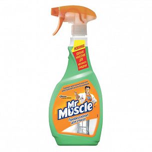 Средство для мытья стекол MR. MUSCLE с курком 530 мл