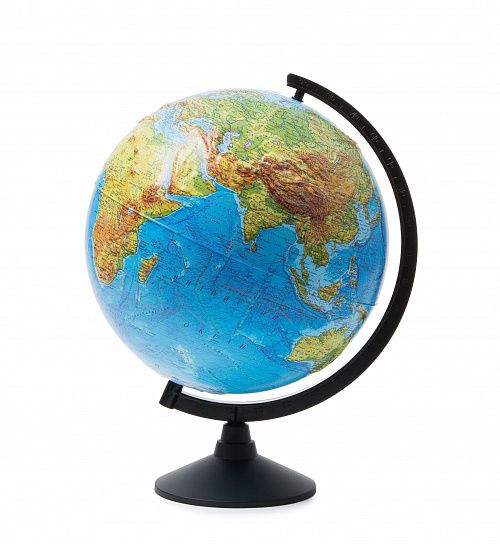 Глобус Земли КЛАССИК рельеф физич. 32 см