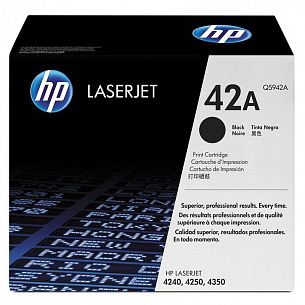 Картридж лазерный HP 42А для LJ 4250/4350 черный, 10 000 страниц