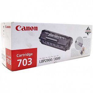 Картридж лазерный Canon 703 для i-Sensys LBP2900/LBP2900B/LBP3000/LS LBP-2900/3000 черный, 2000 страниц