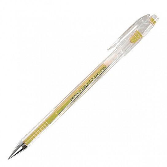 Ручка гелевая CROWN 0,7 мм золотая