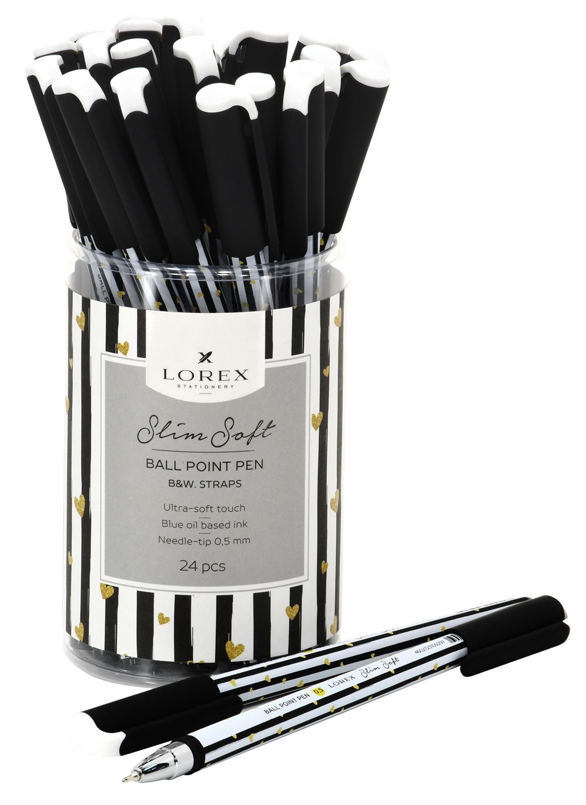   LOREX B&W.STRAPS Slim Soft  0,5 , -  ,  ultra-soft touch,   