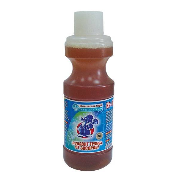 Чистящее средство для канализационных труб КРОТ 365мл: купить по низкой ...