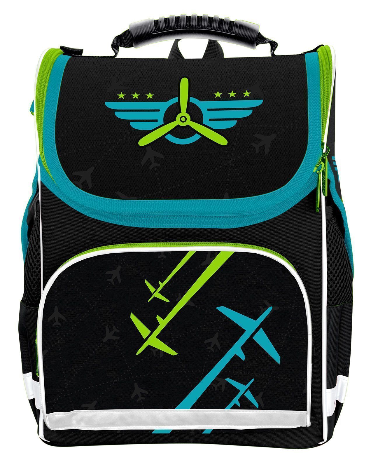 Рюкзак подростковый Schoolformat BASIC BORN TO FLY 13л черный 38х28х16 ...