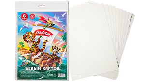 Новинка! Белый картон Creativiki!