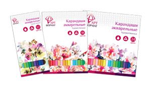 Акварельные карандаши АРТформат®