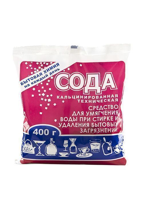 Сода кальцинированная порошок дезинфицирующий эффект 400 г: купить по ...