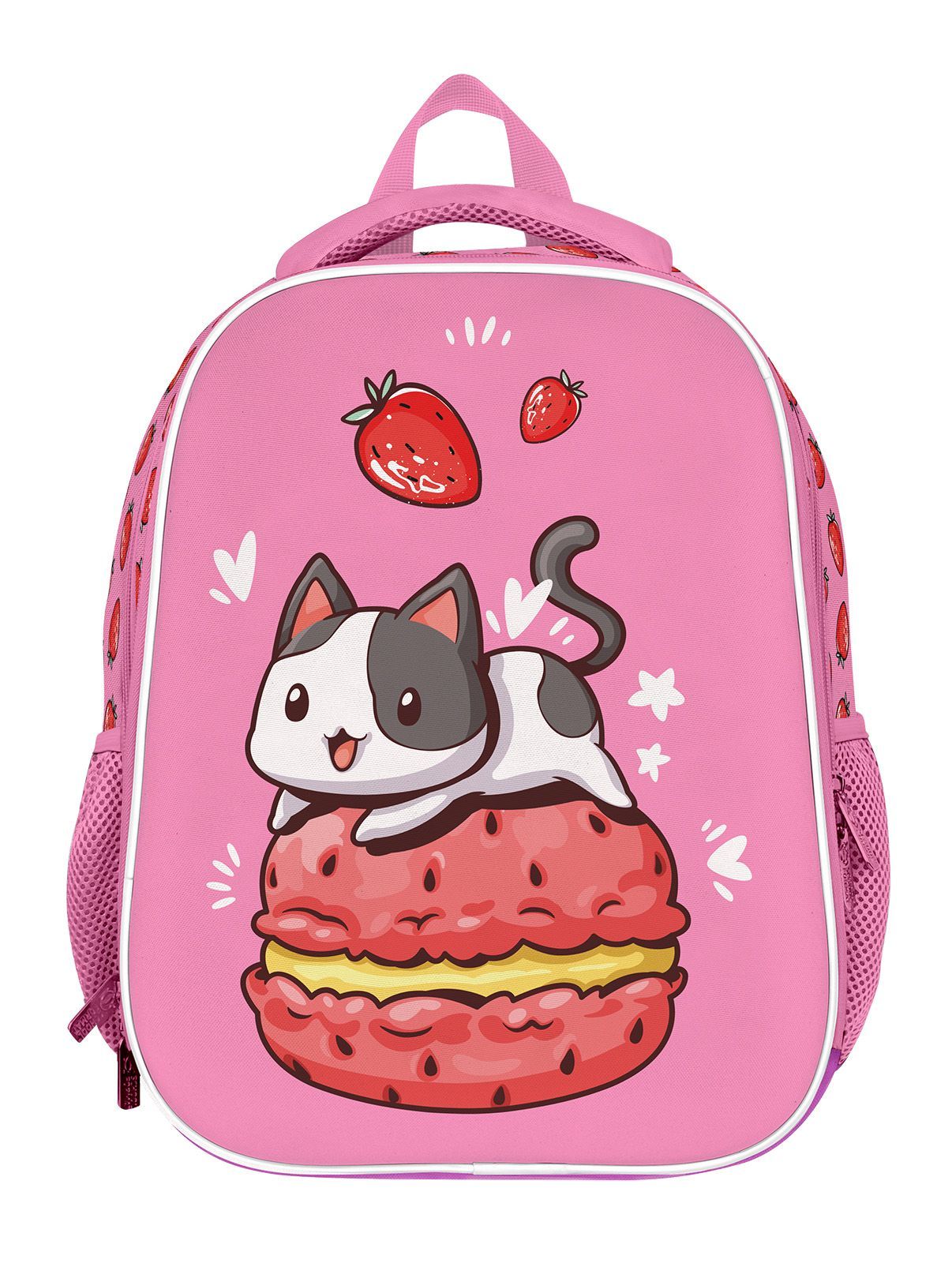 Рюкзак подростковый Schoolformat ERGONOMIC LIGHT 2 STRAWBERRY CAT 19л ...