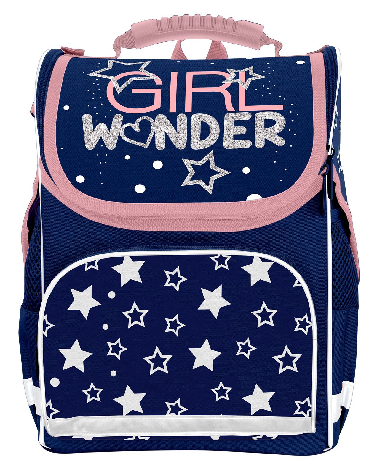 Рюкзак подростковый Schoolformat BASIC GIRL WONDER 13л синий 38х28х16 ...