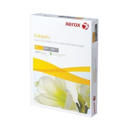 Бумага для лазерной печати XEROX COLOTECH А4, 220 г/м2, 250 листов