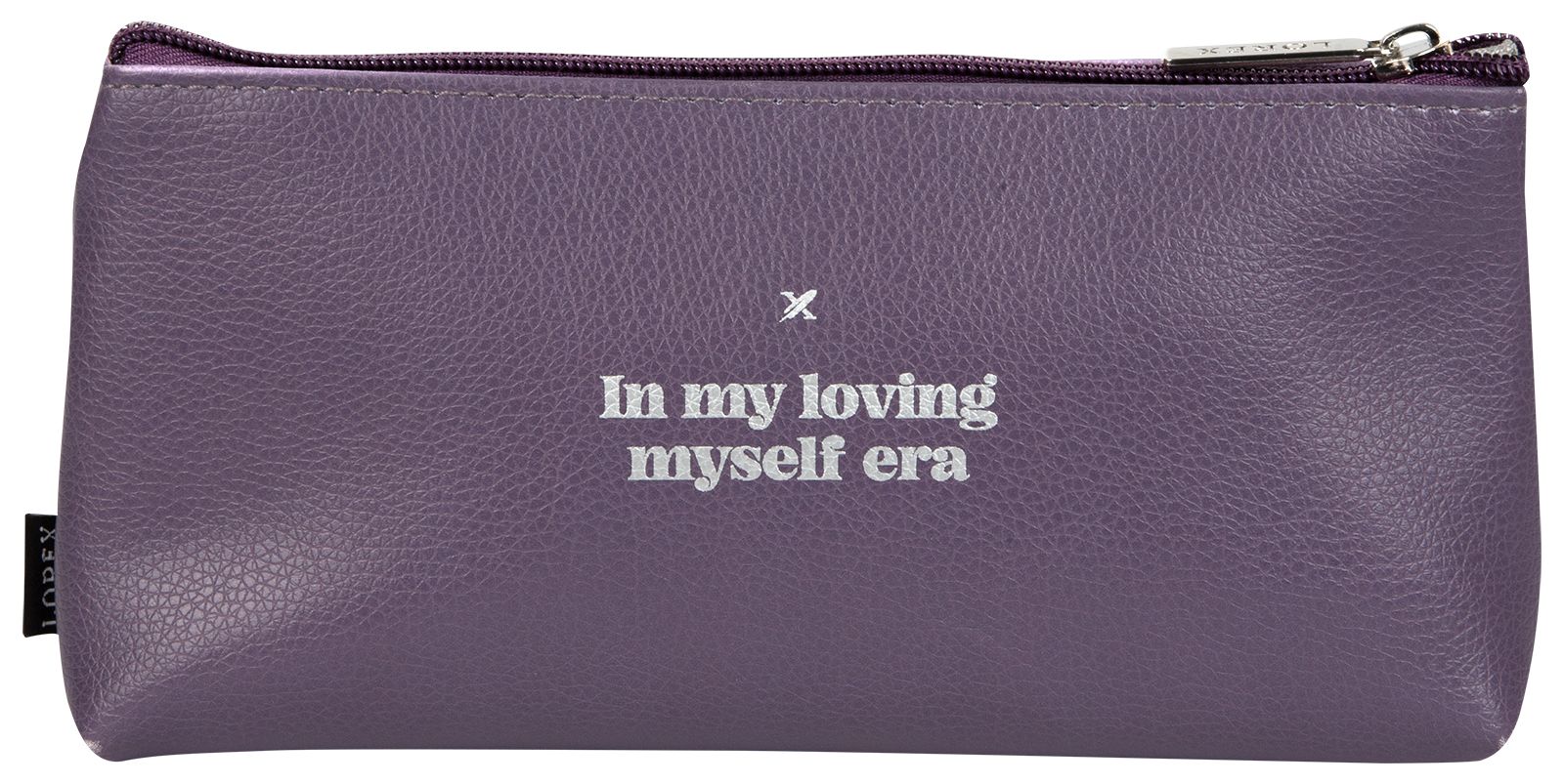 Пенал-косметичка 1 отд. LOREX MY ERA 210х45х100 мм фиол. кож/зам Пенал-косметичка 1 отд. LOREX MY ERA 210х45х100 мм фиол. кож/зам