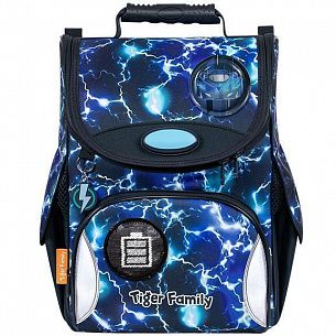 Ранец TIGER NATURE QUEST LIGHTNING STRIKE 14 л 35x31x19 см ткань молния для мальчиков