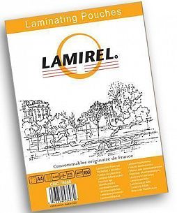 Пленка для ламинирования Lamirel А4 125 мкм глянц. 100 шт