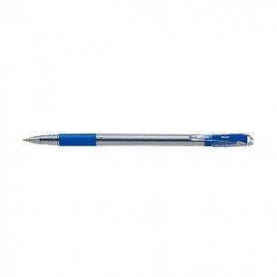 Ручка шариковая TKO BK407 0,7 мм синяя резиновый грип