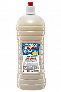 Средство моющее универсальное Clean Room гель дезинфицирующий эффект лимон 1 л