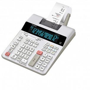 Калькулятор c печатью CASIO FR-2650RC 12 разр. бухгалтерский белый