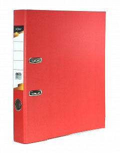Папка-регистратор INFORMAT 55 мм бумага,  красная