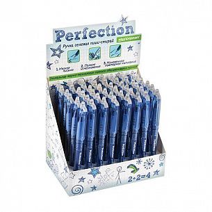 Ручка гел. schoolФОРМАТ PERFECTION 0,6 мм синий пиши-стирай