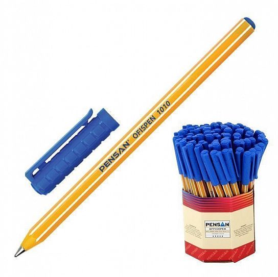 Ручка масляная PENSAN OFISPEN синий 1 мм
