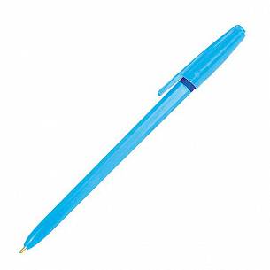 Ручка шариковая СТАММ 049 NEON 1 мм синий цвет корпуса ассорти