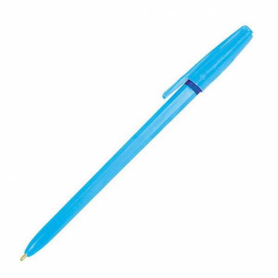Ручка шариковая СТАММ 049 NEON 1 мм синий цвет корпуса ассорти