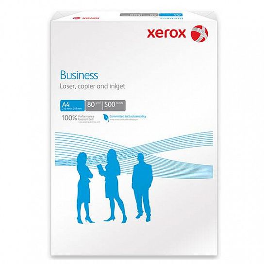 Бумага XEROX BUSINESS А4, 80 г/м2, 500 листов, 165% (CIE)