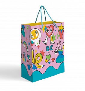 Пакет подарочный большой LOREX GIFT BAG серия LUNATIK 26х32х12 см