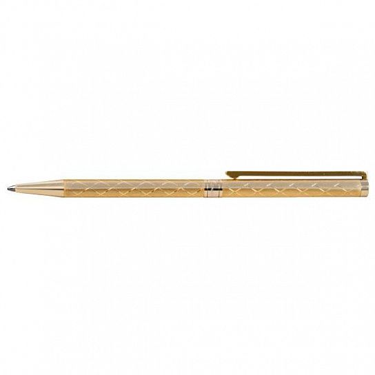Ручка шариковая CENTO, золотая, картонный футляр