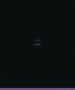 Тетрадь 48 л. А5 клетка, на скрепке, офсет КОСМИК мелованный картон, soft touch