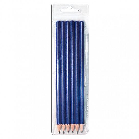 Набор чернографитных карандашей KOH-I-NOOR, 6 шт., 2В-2Н, заточенные, шестигранные