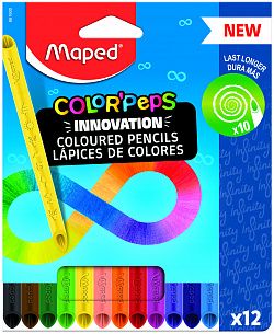 Набор цветных карандашей MAPED COLOR'PEPS INFINITY 12 цветов