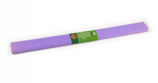 Бумага цветная крепированная Koh-I-Noor 9755 2000х500 светло-фиолетовая в рулоне