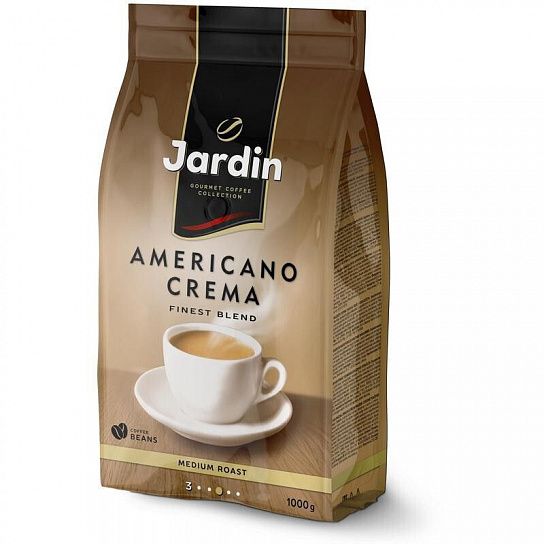 Кофе молотый Jardin Americano Crema 250 г пакет
