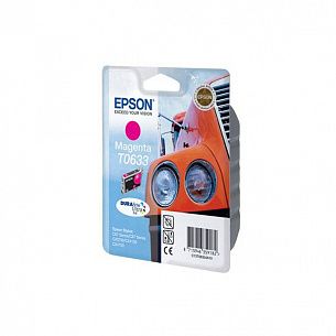 Картридж пурпурный Epson (T06334A) Stylus C67/87/CX3700/4100/4700, ресурс 250 стр.