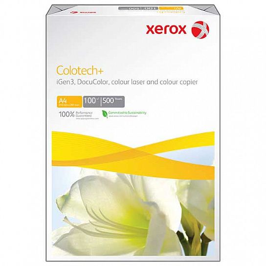 Бумага для лазерной печати XEROX COLOTECH А3, 250 г/м2, 250 листов