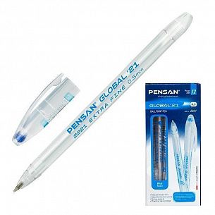Ручка масляная PENSAN GLOBAL-21 синий 0,5 мм