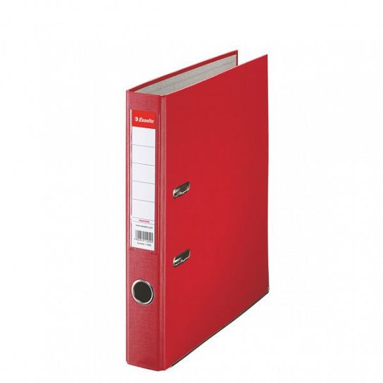 Папка-регистратор ESSELTE 50 мм, одностороннее покрытие PVC, красная