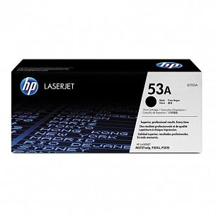 Картридж лазерный HP 53A для LJ P2014/P2015/M2727mfp черный, 3000 страниц