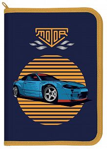 Папка для труда А4 Schoolformat SUPER CAR, 325х230х25 мм, пластик, с клапаном, для мальчиков