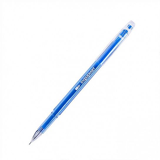 Ручка гелевая  inФОРМАТ Crystal 0,50 мм синяя