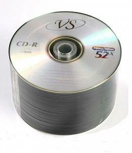 Диск CD-R VS 700 Мб 52х 50 шт