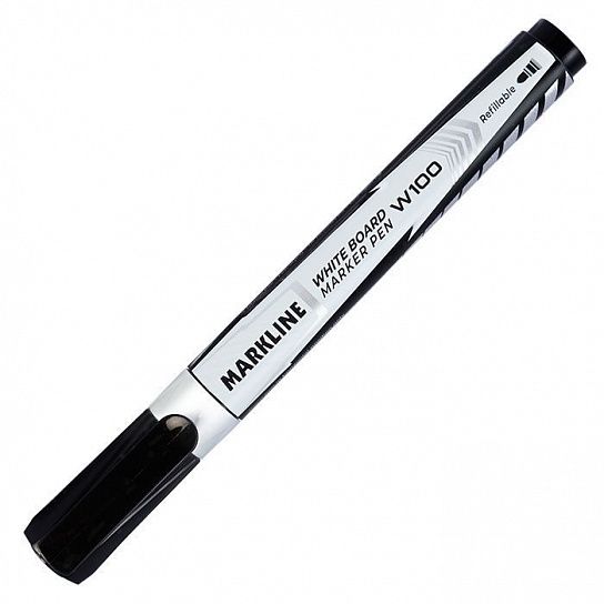 Маркер для белых досок LINC BOARD 2,5—3,7 мм, черный, круглый
