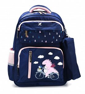 Рюкзак LOREX FAIRY TRAVEL, модель ERGONOMIC M3, мягкий каркас, односекционный, 42х29х14,5 см, 18 л, для девочек