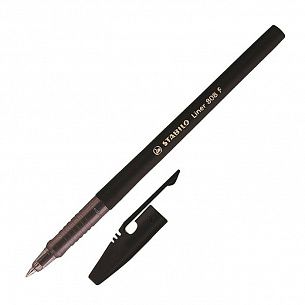 Ручка шариковая STABILO Liner 808 0,38 мм черная