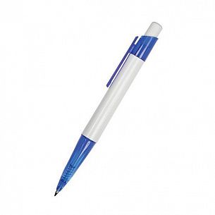 Ручка шариковая «Луиза», бело-синяя
