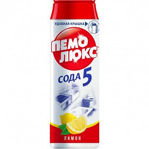 Чистящий порошок ПЕМОЛЮКС Лимон 480 г