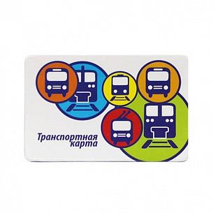 Обложка для проездного билета ТРАНСПОРТ 64Х96 мм ПВХ